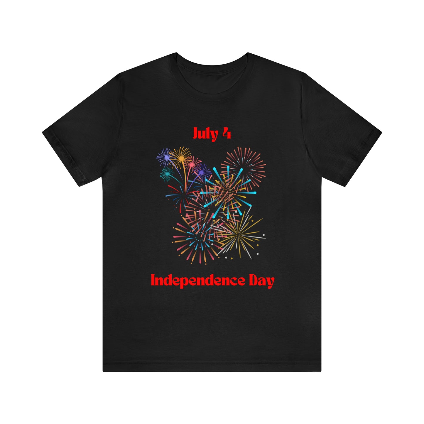 Fireworks Unisex Jersey Short Sleeve Tee