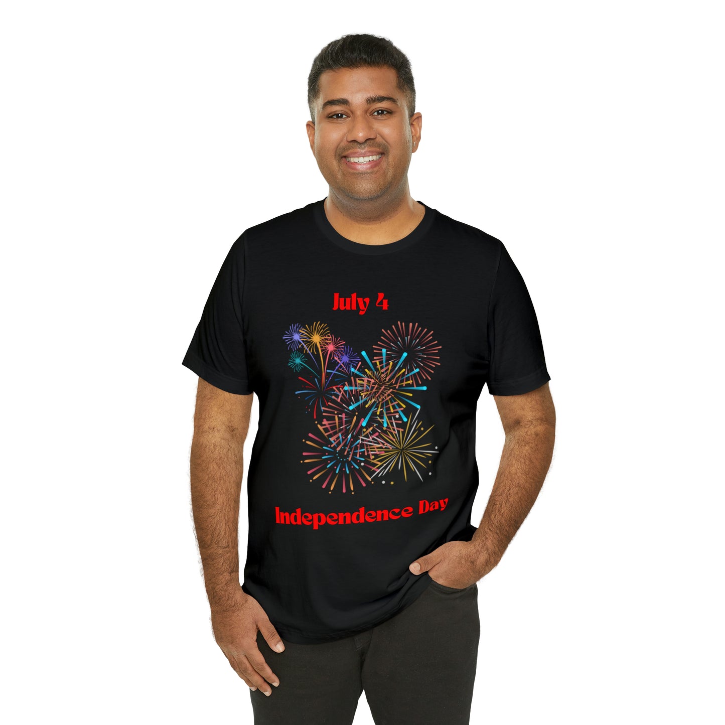 Fireworks Unisex Jersey Short Sleeve Tee