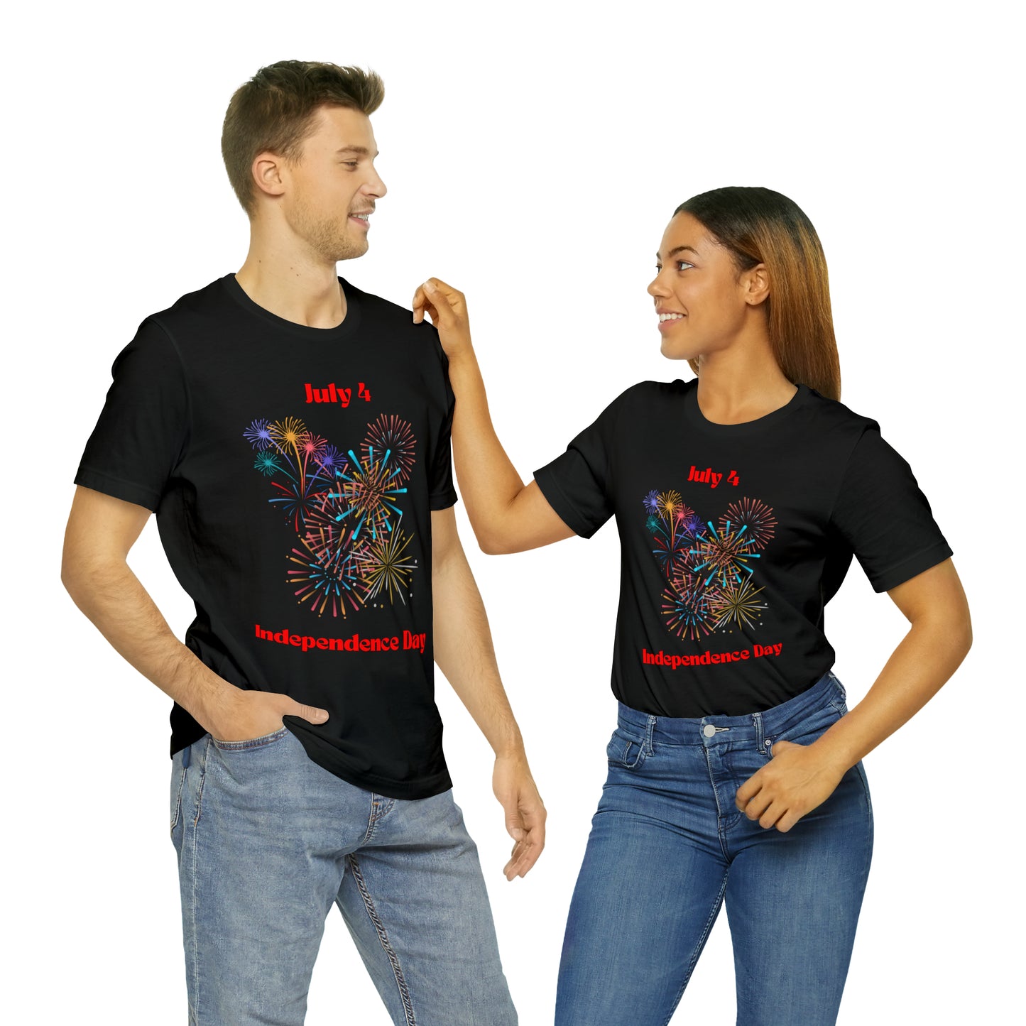 Fireworks Unisex Jersey Short Sleeve Tee