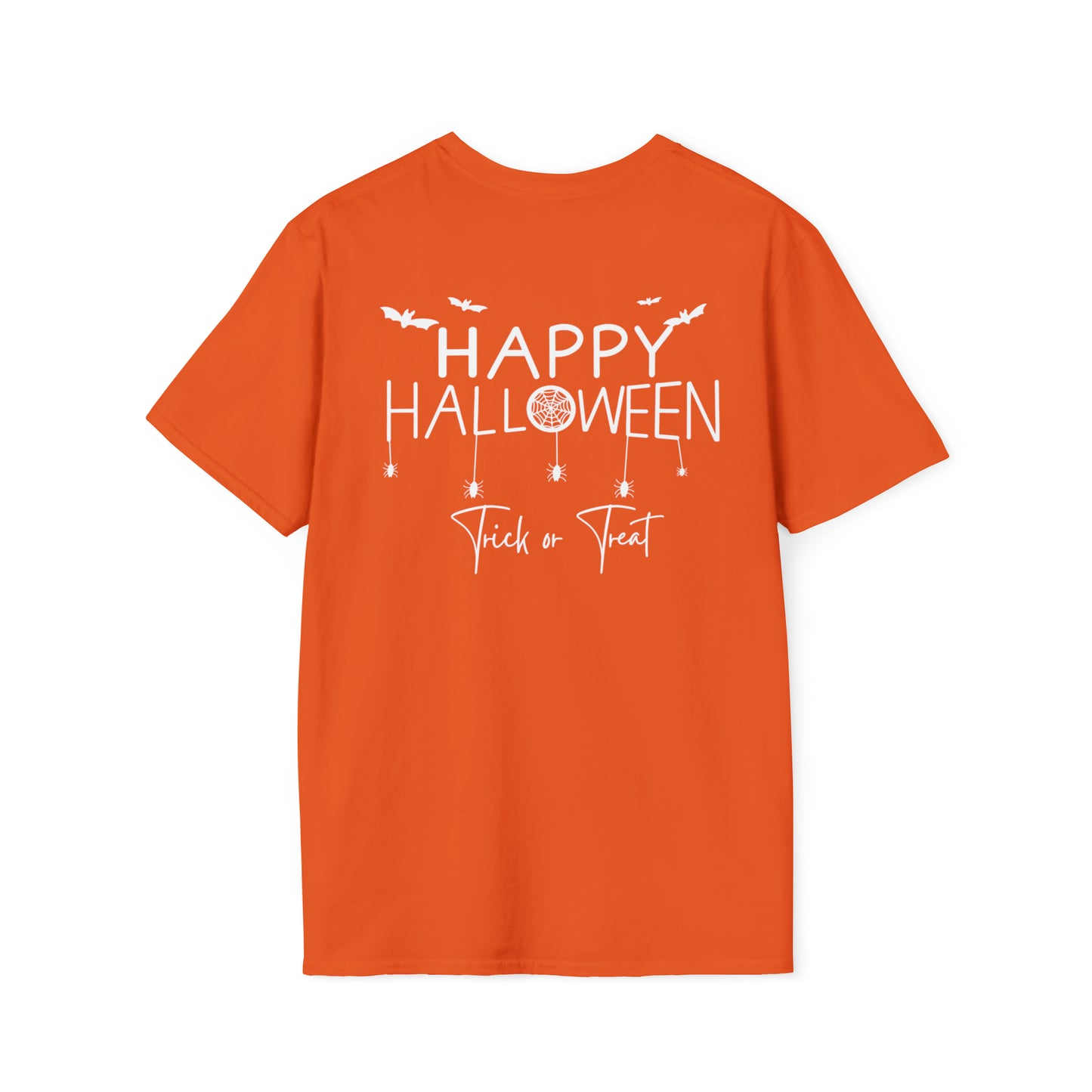 Trick or Treat Orange Unisex Softstyle T-Shirt