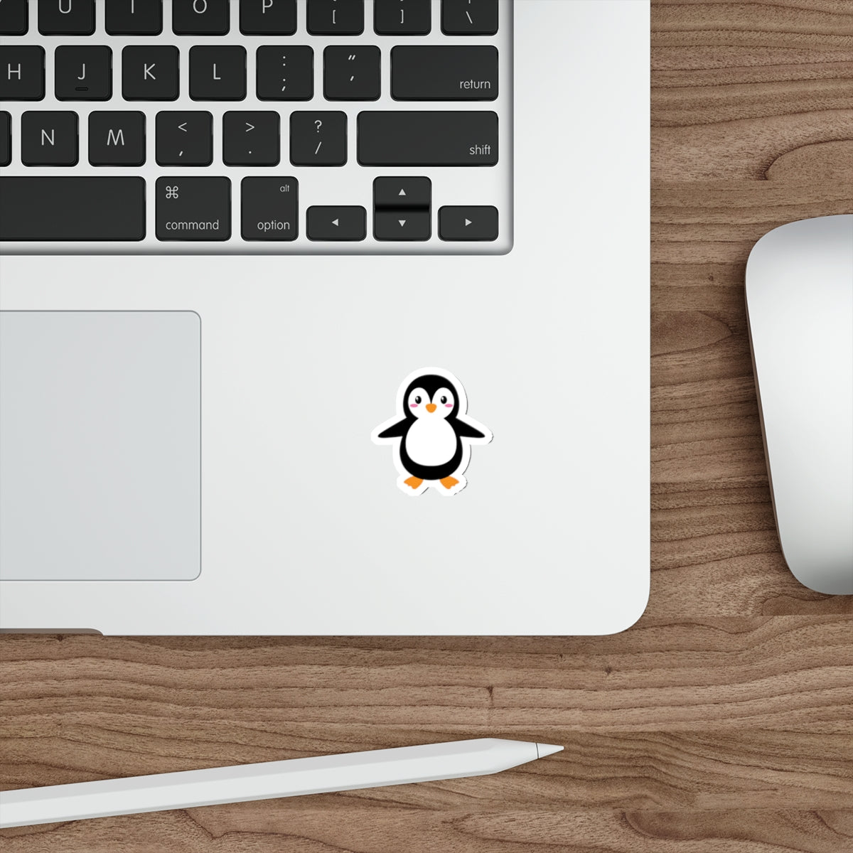 Cute Penguin Die-Cut Stickers