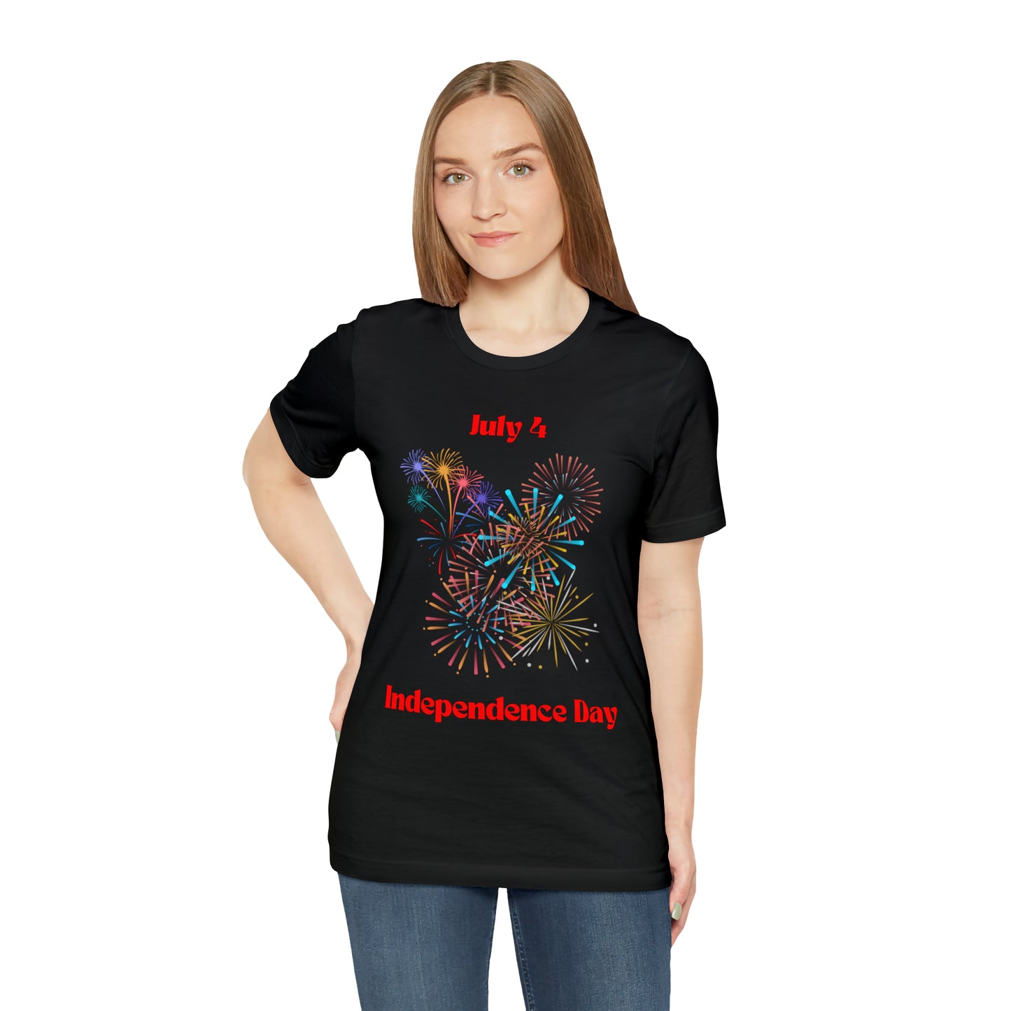 Fireworks Unisex Jersey Short Sleeve Tee