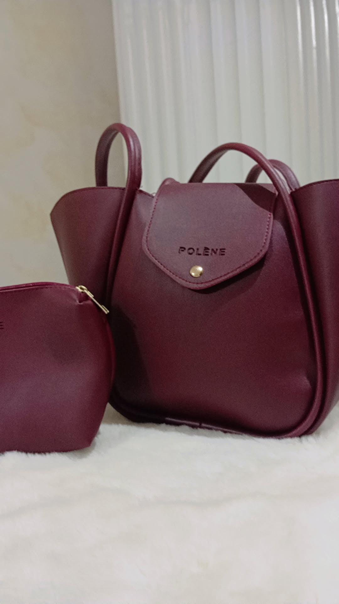 Polene HandBag + Pochette