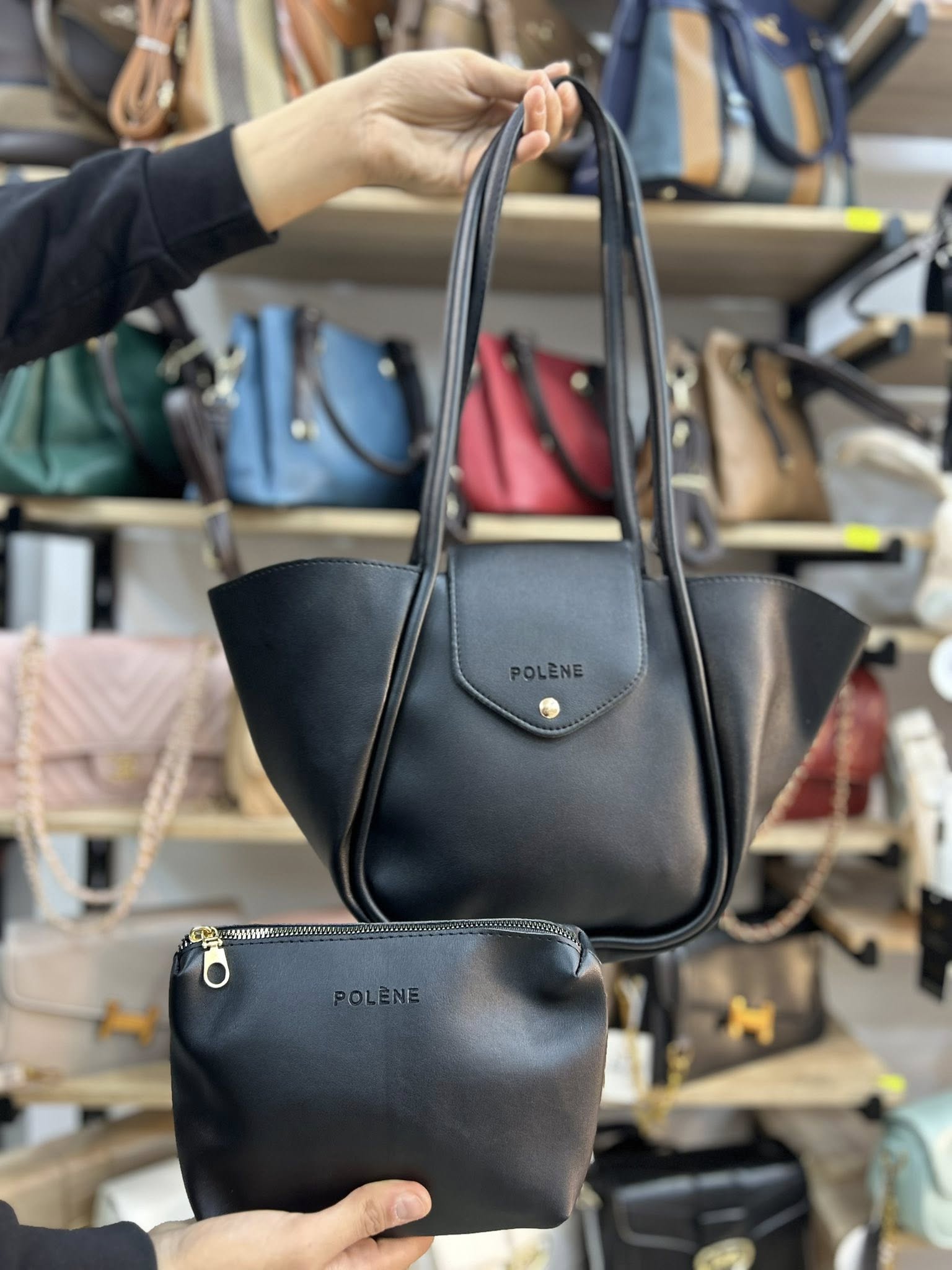 Polene HandBag + Pochette