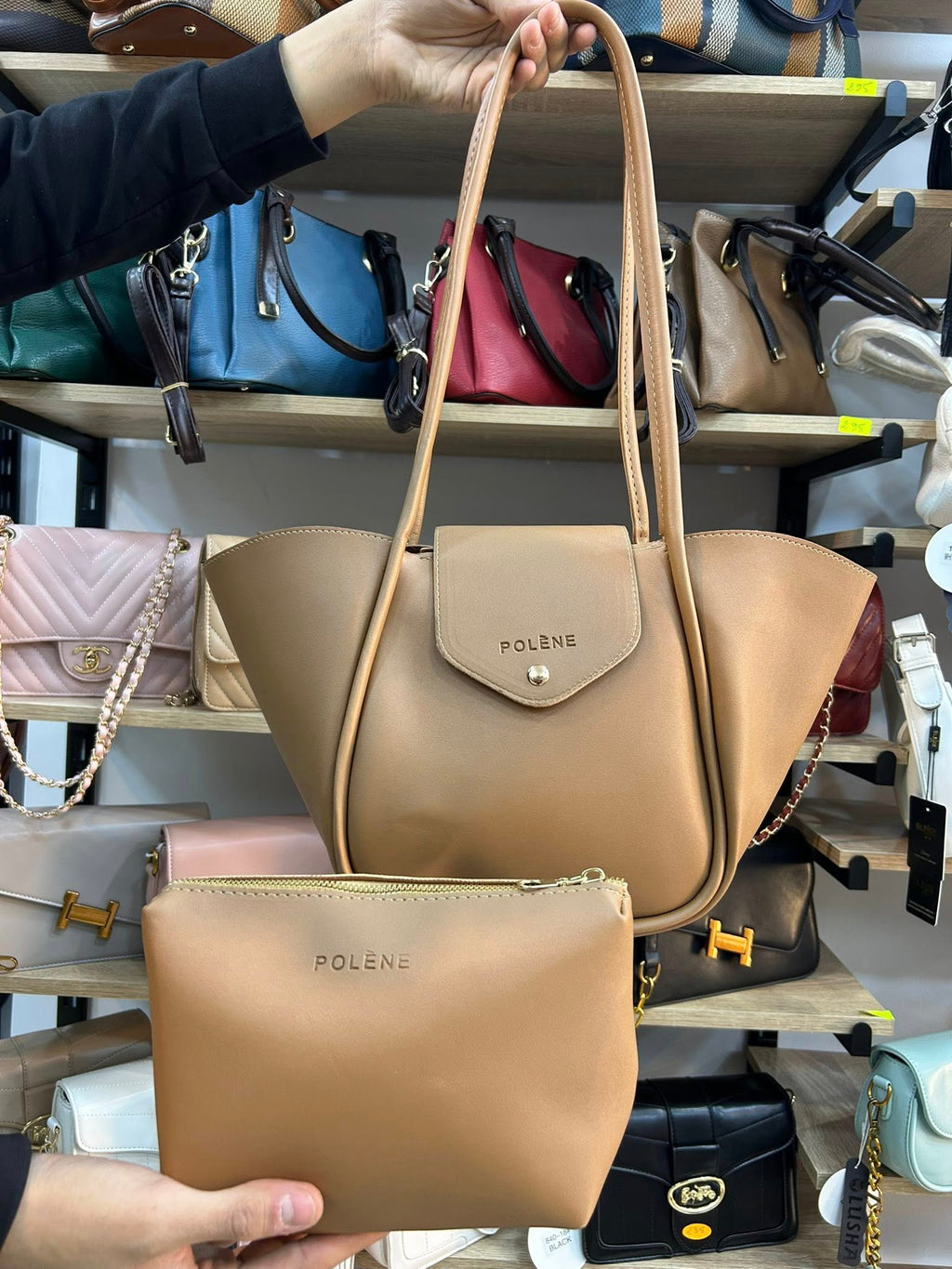 Polene HandBag + Pochette