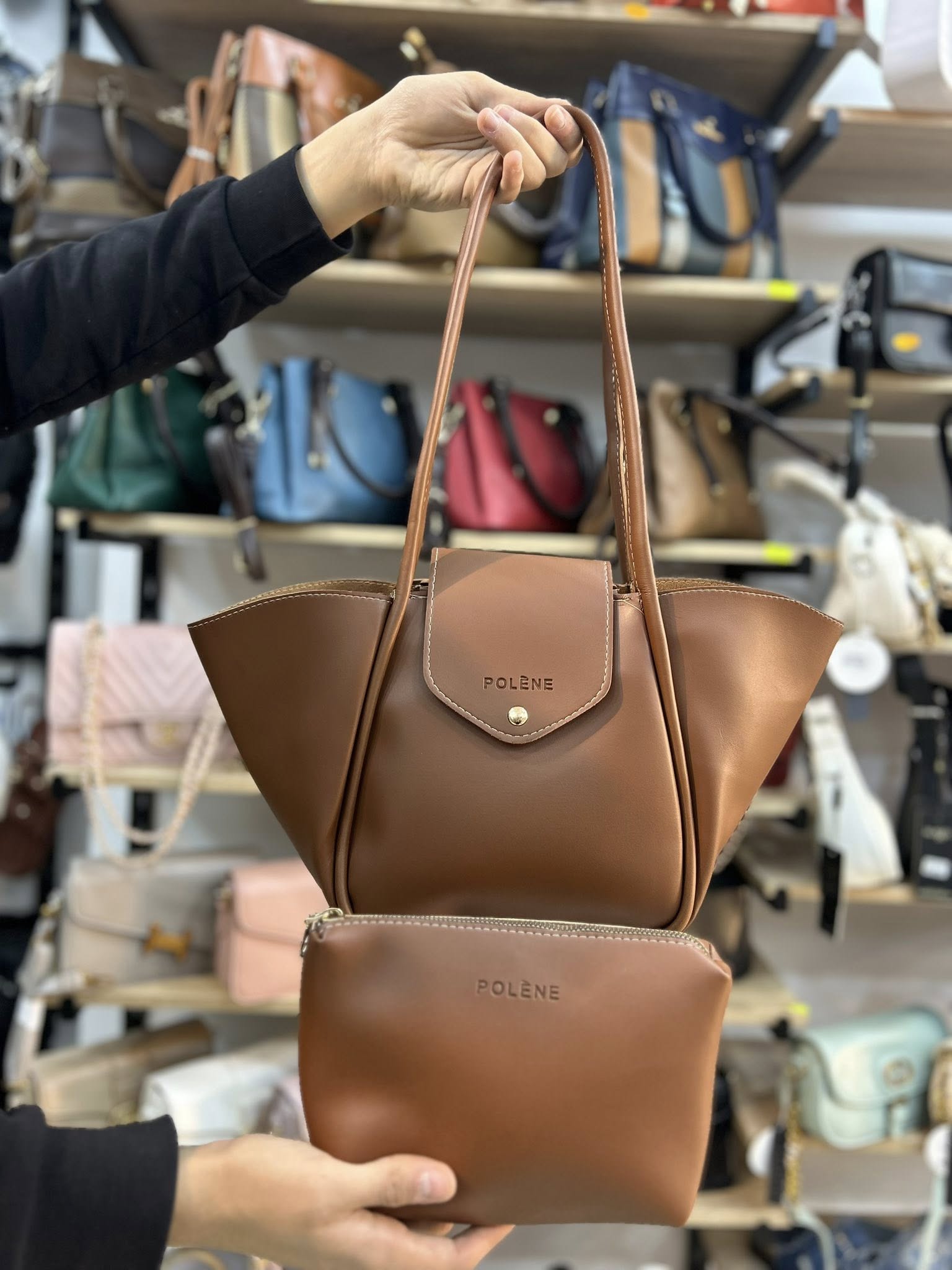 Polene HandBag + Pochette