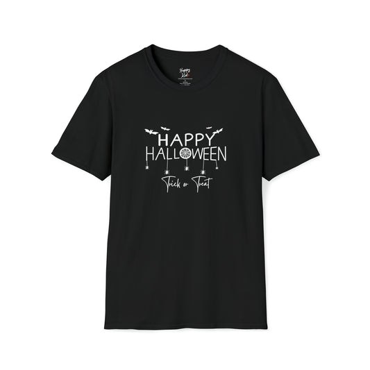 Trick or Treat Spiders and Bats Unisex Softstyle T-Shirt