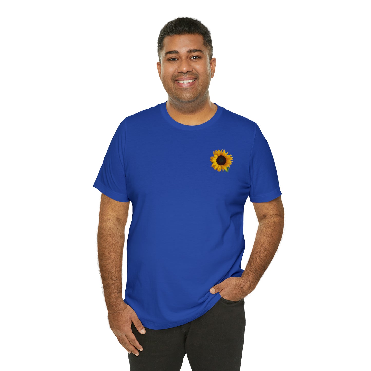 Always in My Heart Sunflower Unisex Jersey Short Sleeve Tee