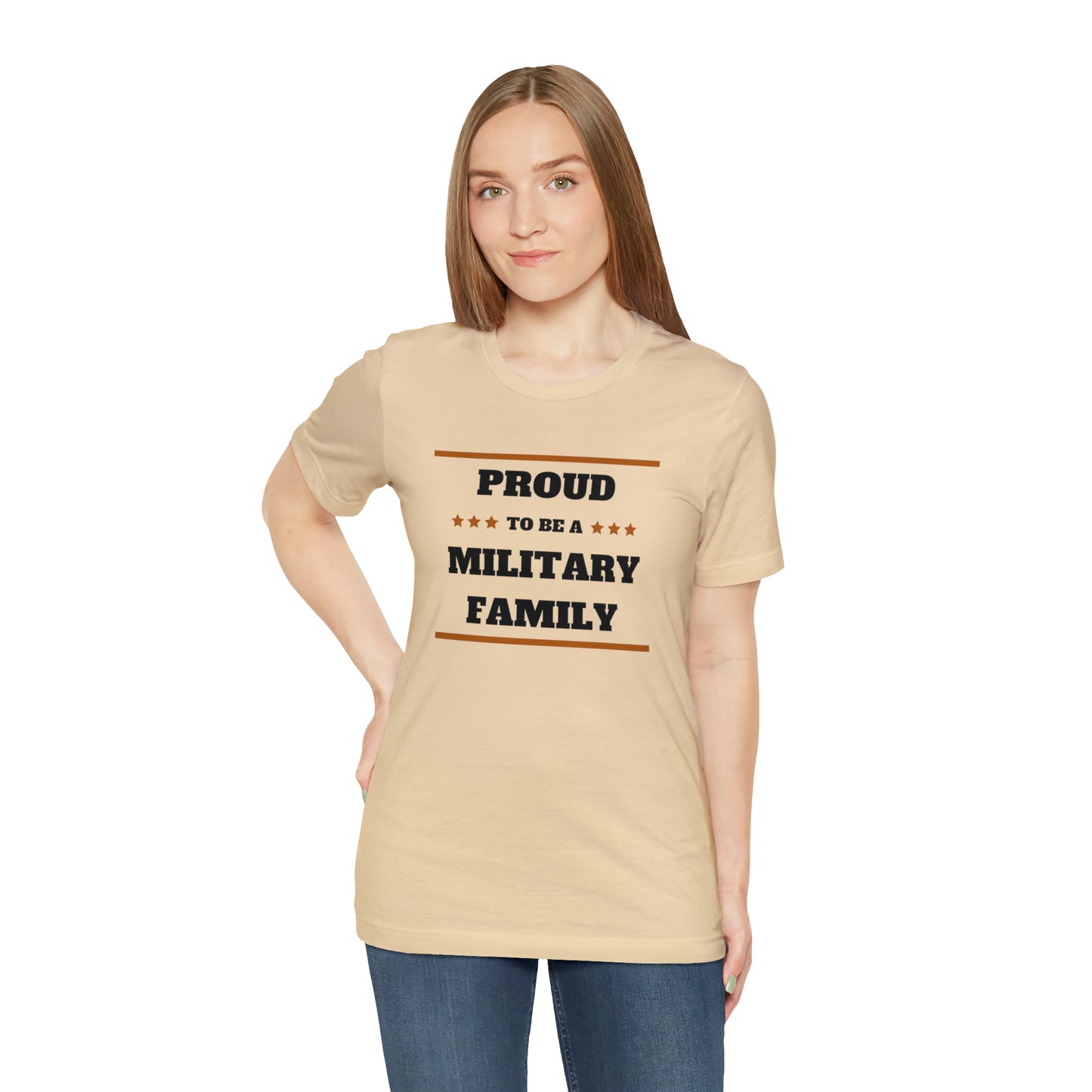 Military Family Unisex Jersey Short Sleeve Tee