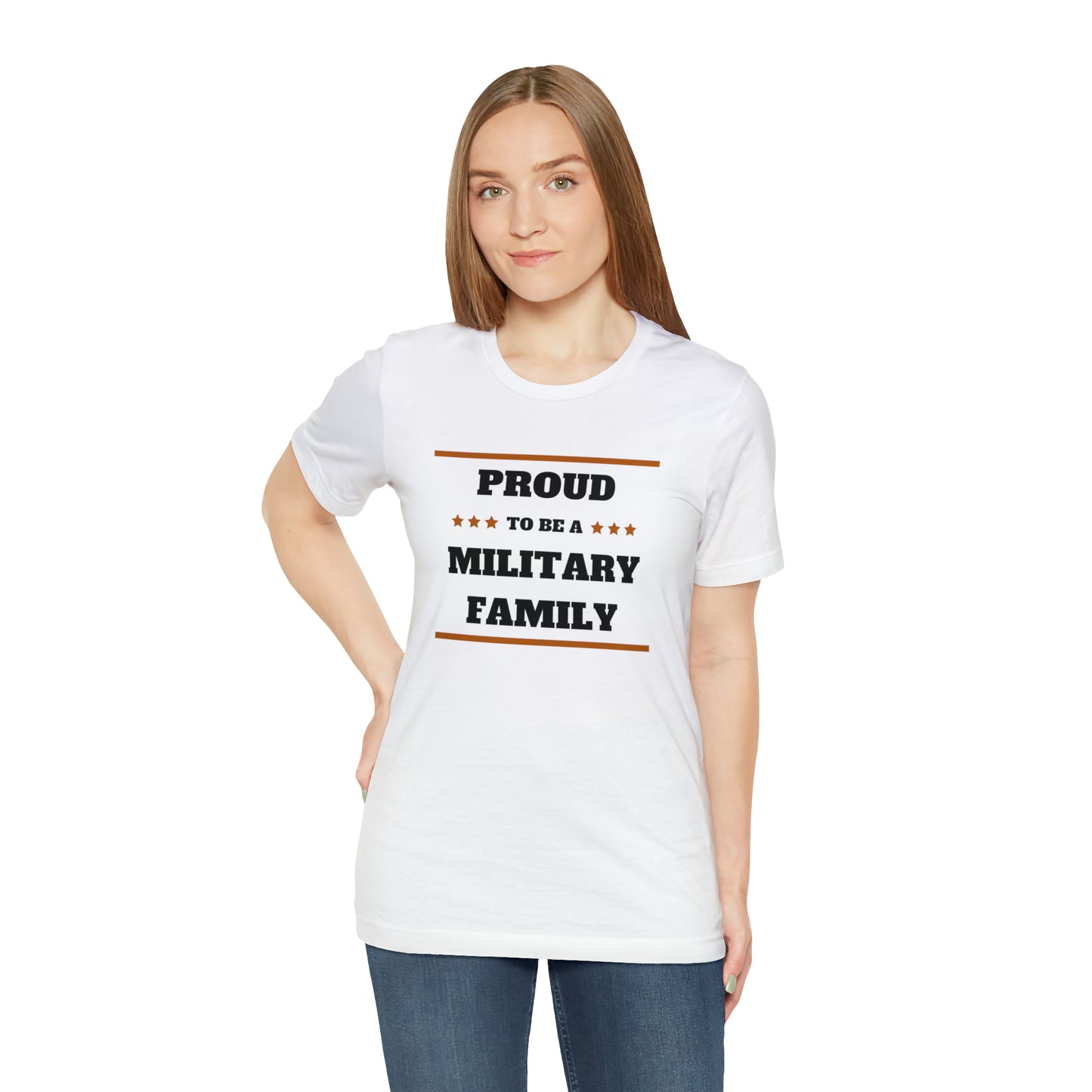 Military Family Unisex Jersey Short Sleeve Tee