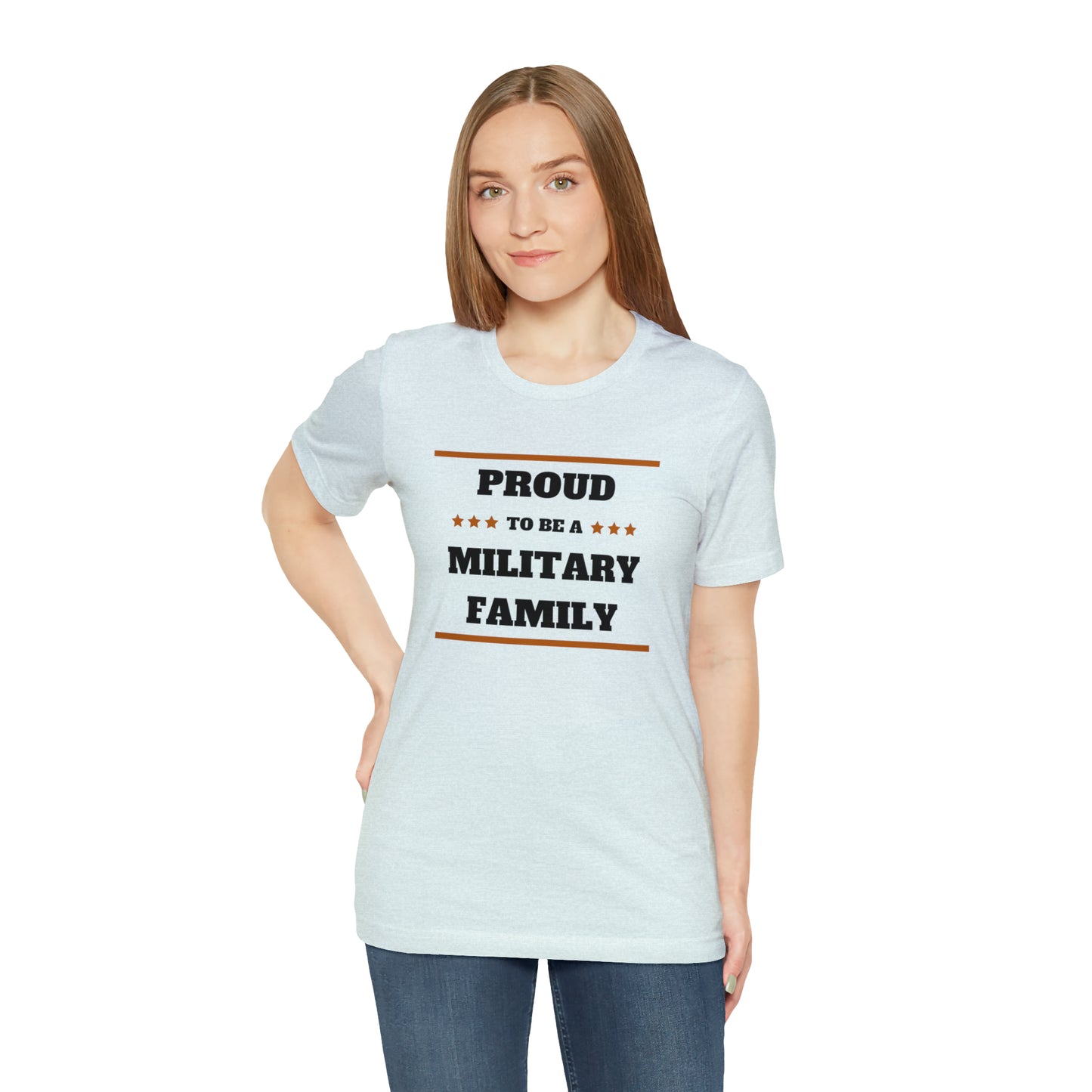 Military Family Unisex Jersey Short Sleeve Tee