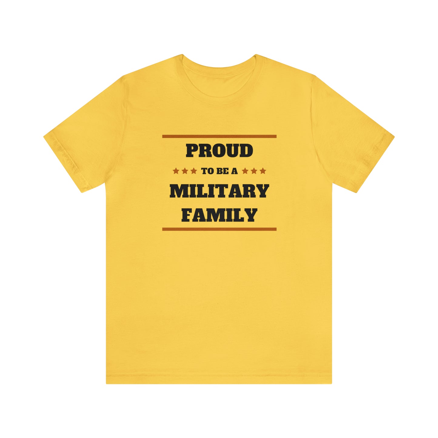 Military Family Unisex Jersey Short Sleeve Tee