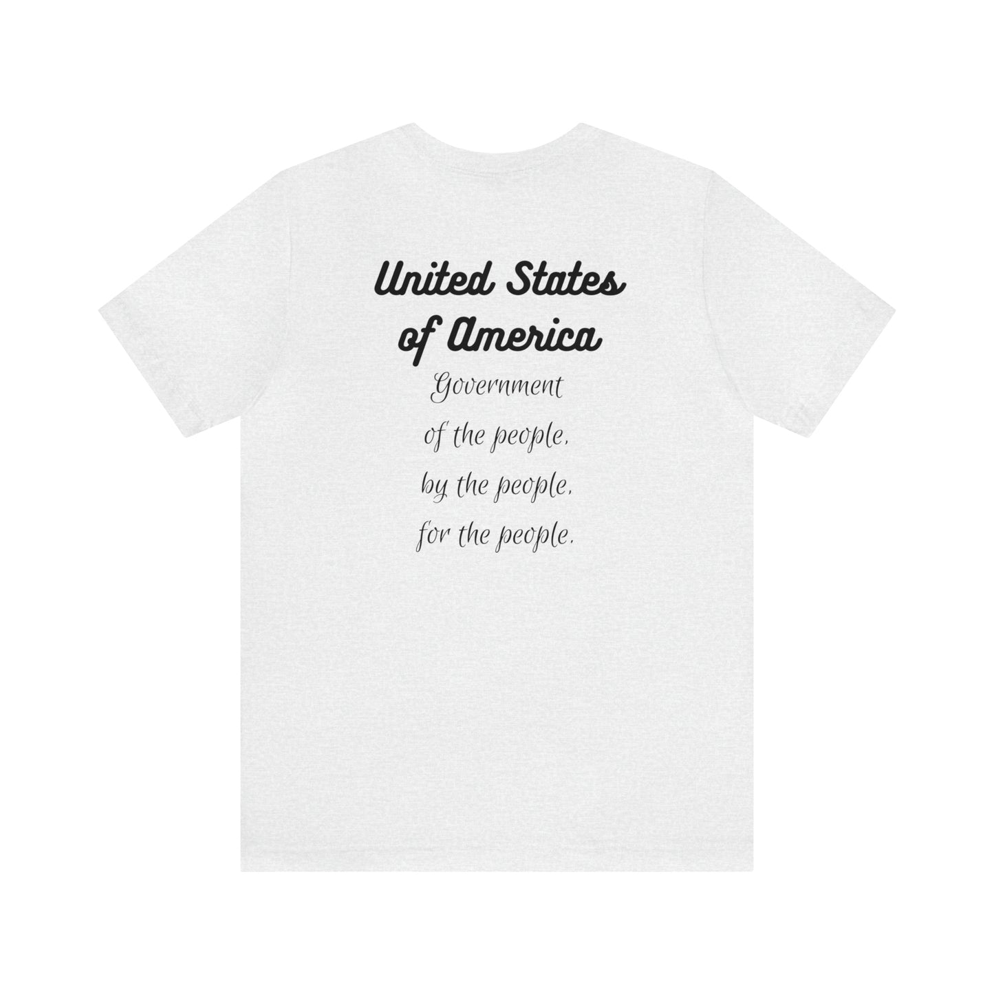 For the People Unisex Jersey Short Sleeve Tee