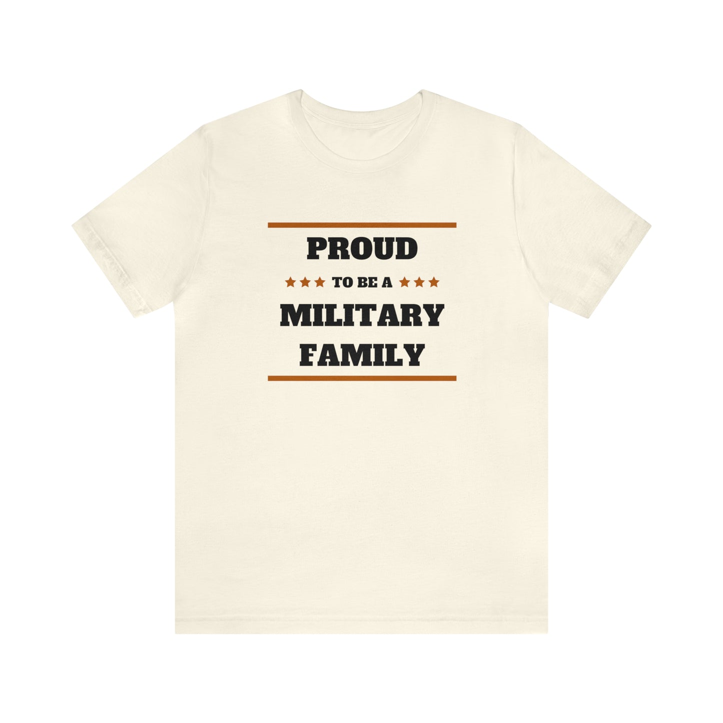 Military Family Unisex Jersey Short Sleeve Tee