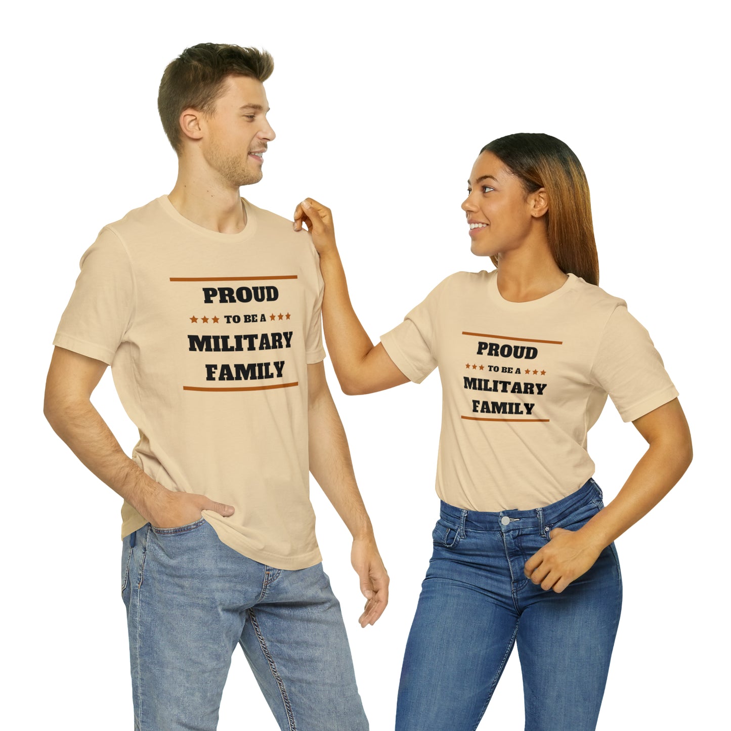 Military Family Unisex Jersey Short Sleeve Tee