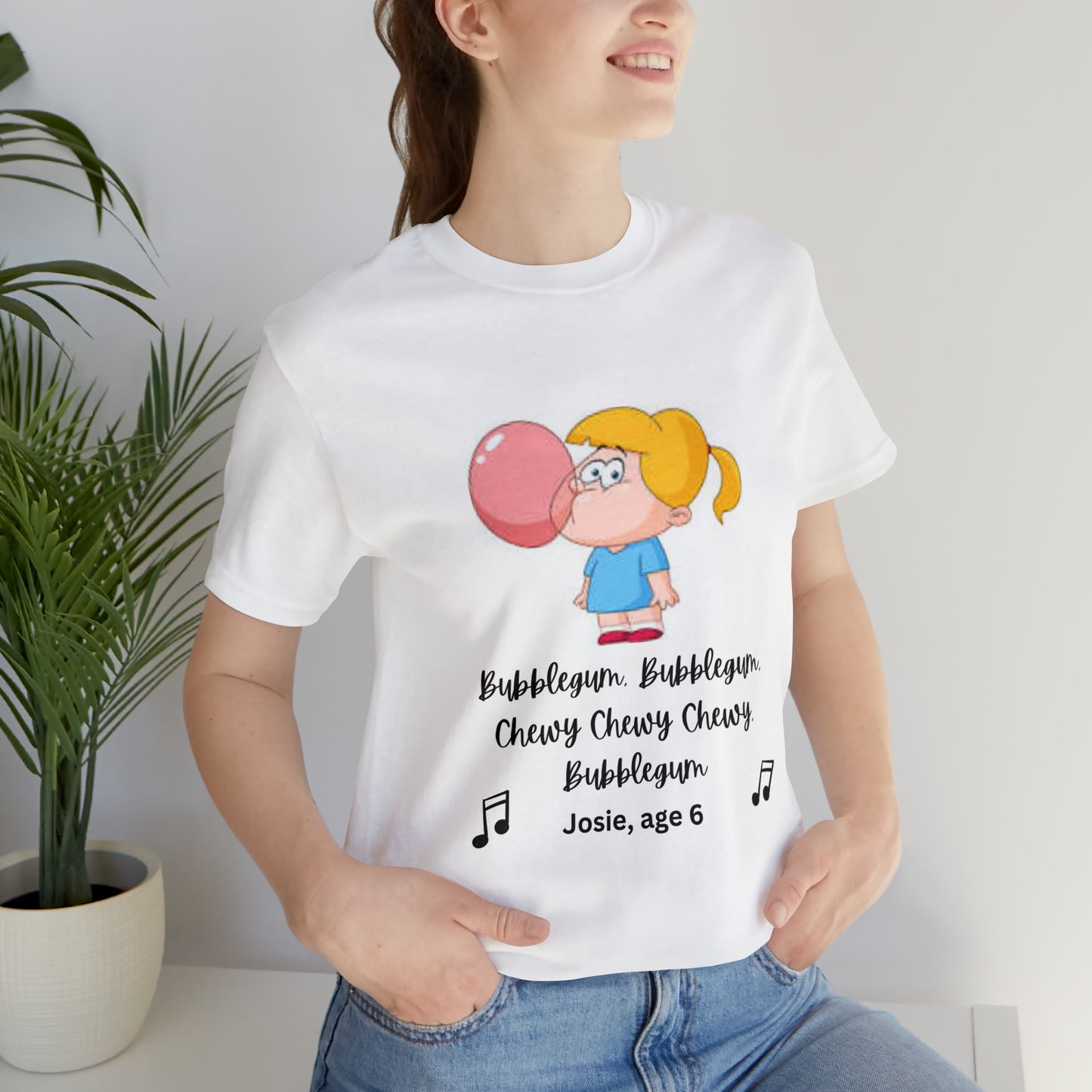 Bubblegum Unisex Jersey Short Sleeve Tee