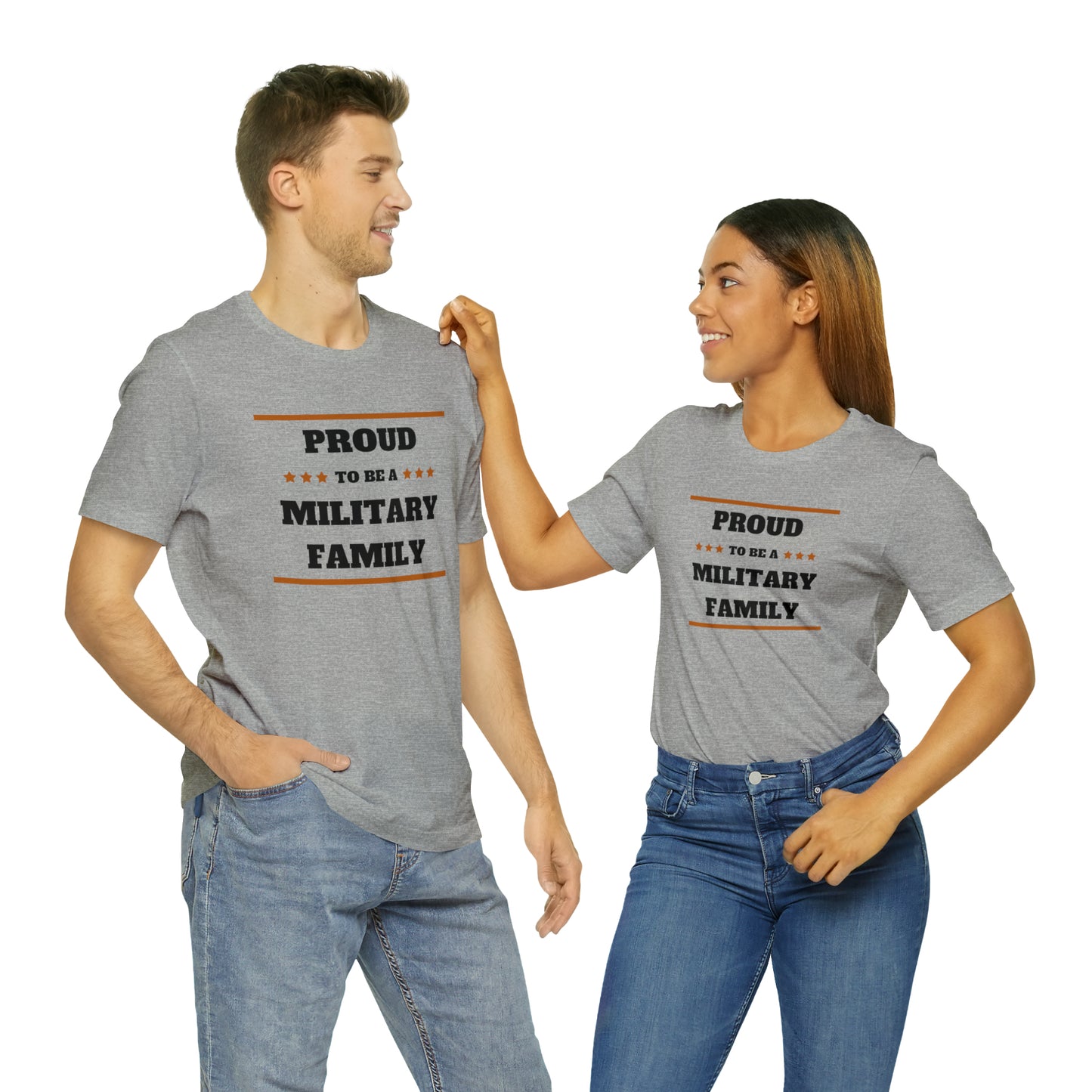 Military Family Unisex Jersey Short Sleeve Tee