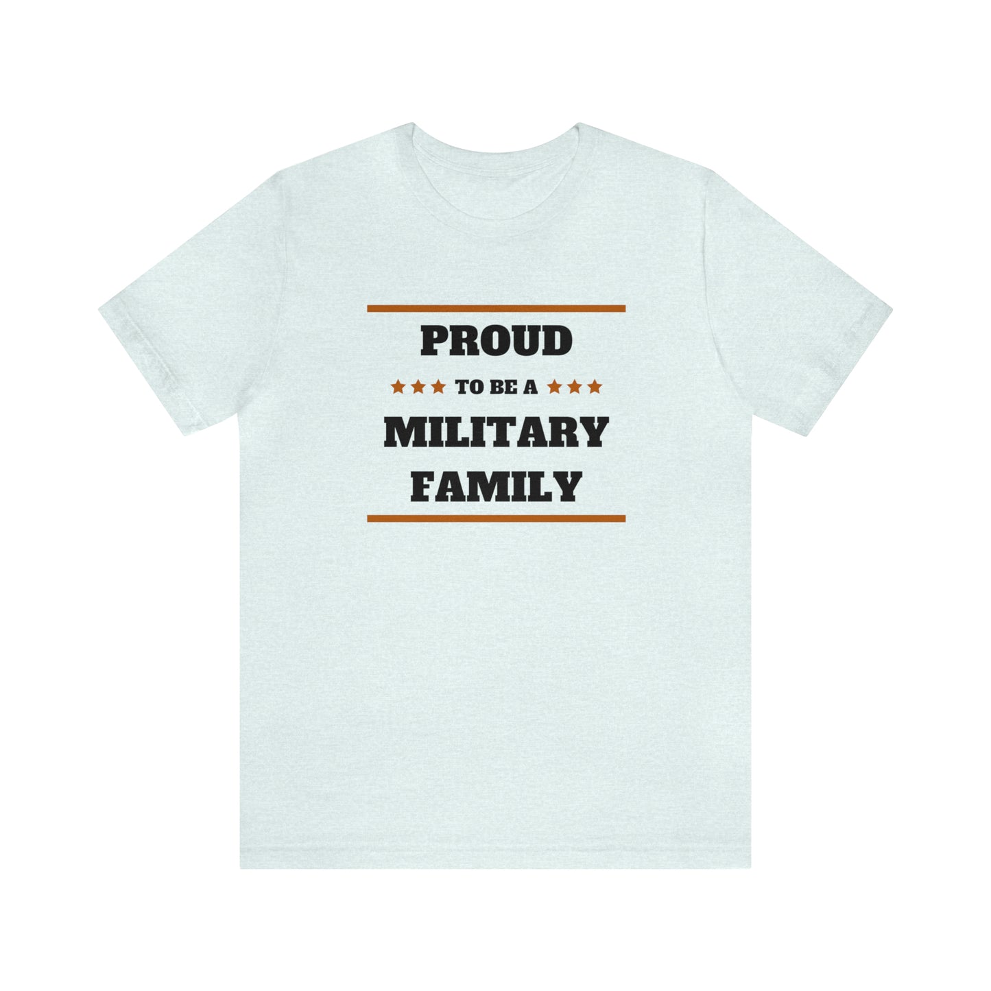 Military Family Unisex Jersey Short Sleeve Tee