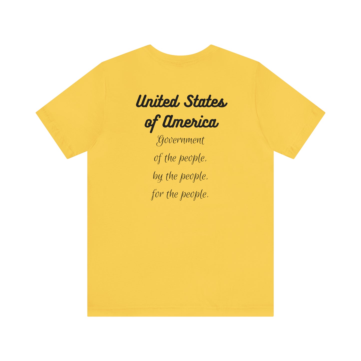 For the People Unisex Jersey Short Sleeve Tee