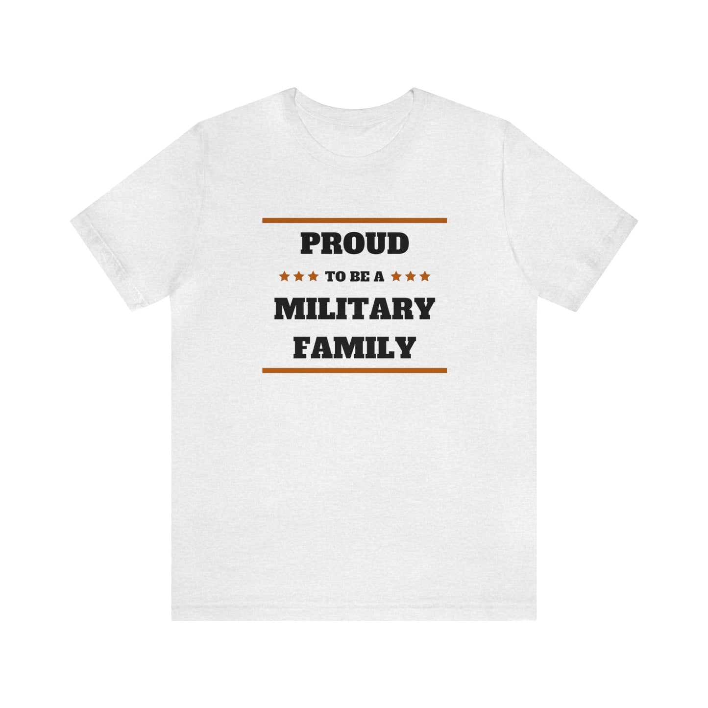 Military Family Unisex Jersey Short Sleeve Tee