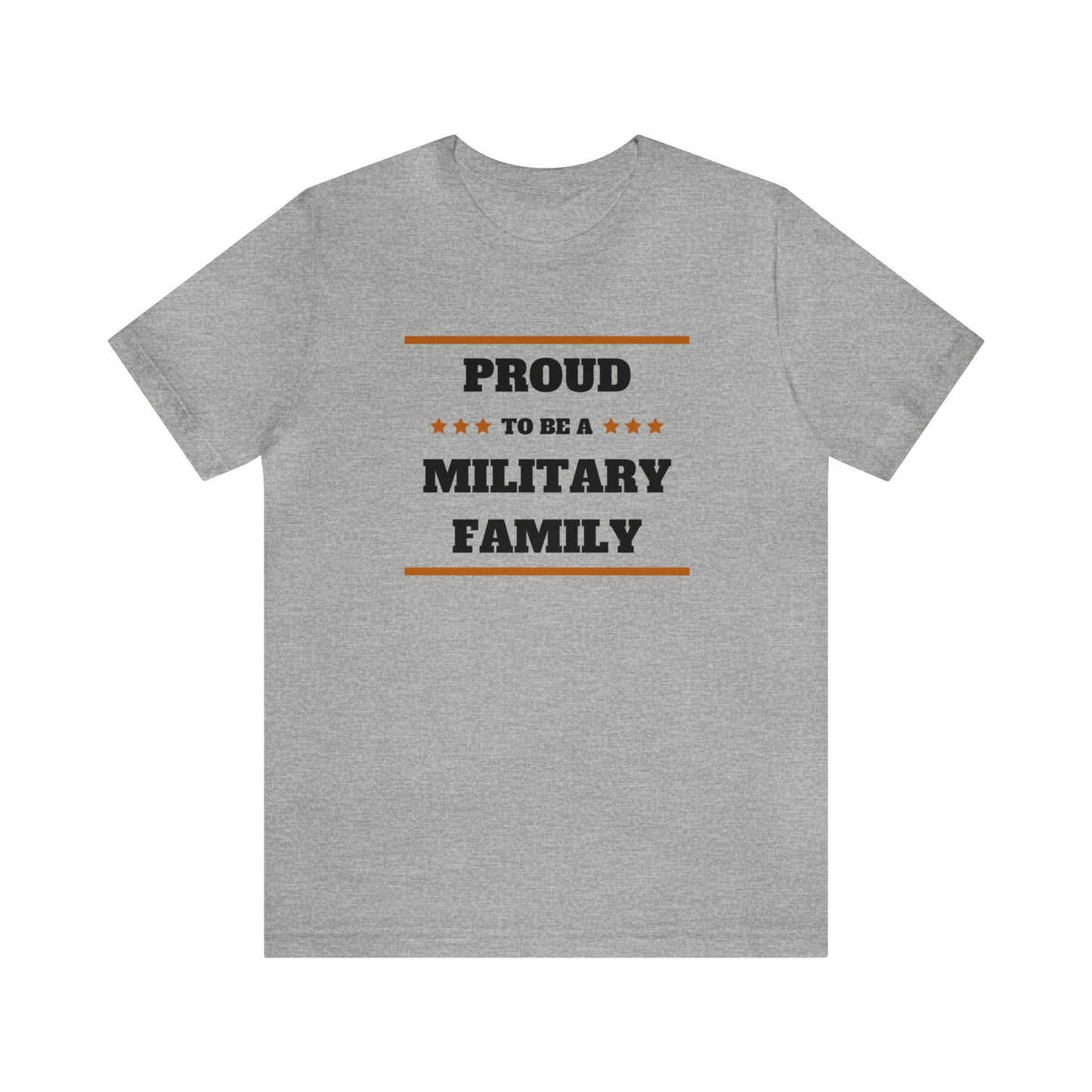 Military Family Unisex Jersey Short Sleeve Tee