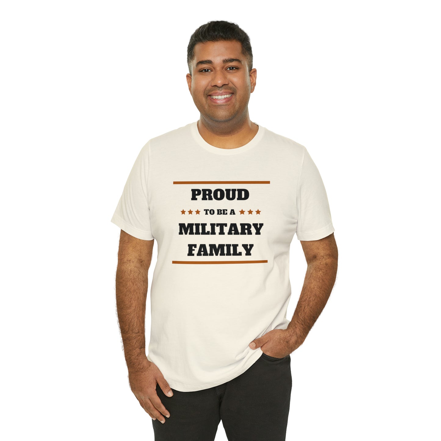 Military Family Unisex Jersey Short Sleeve Tee