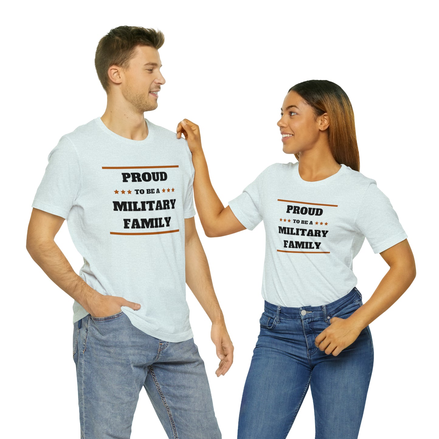 Military Family Unisex Jersey Short Sleeve Tee