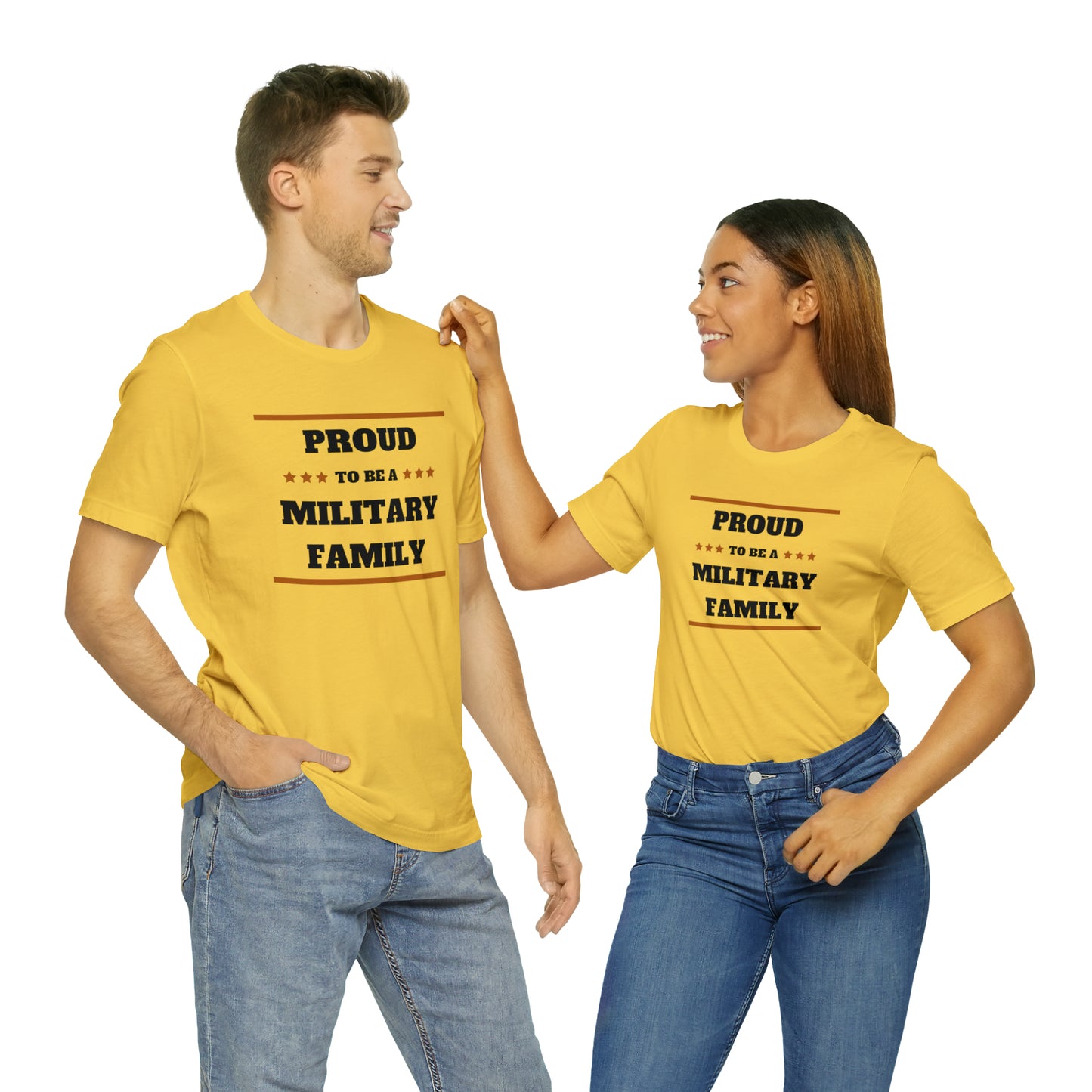 Military Family Unisex Jersey Short Sleeve Tee